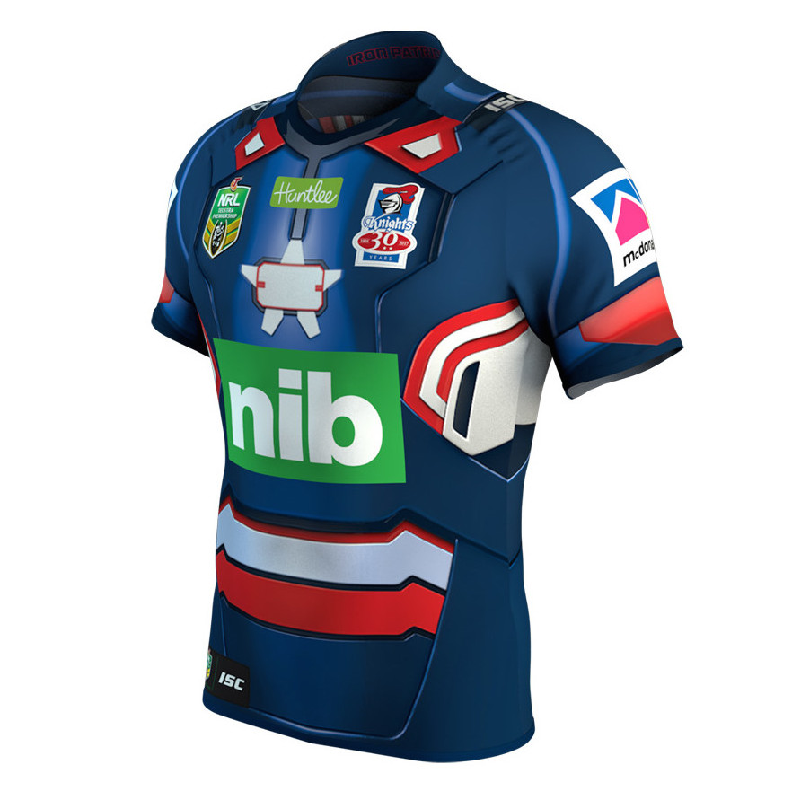ISC Newcastle Knights – Iron Patriot NRL S/S 2017 - Cliquez sur l'image pour la fermer